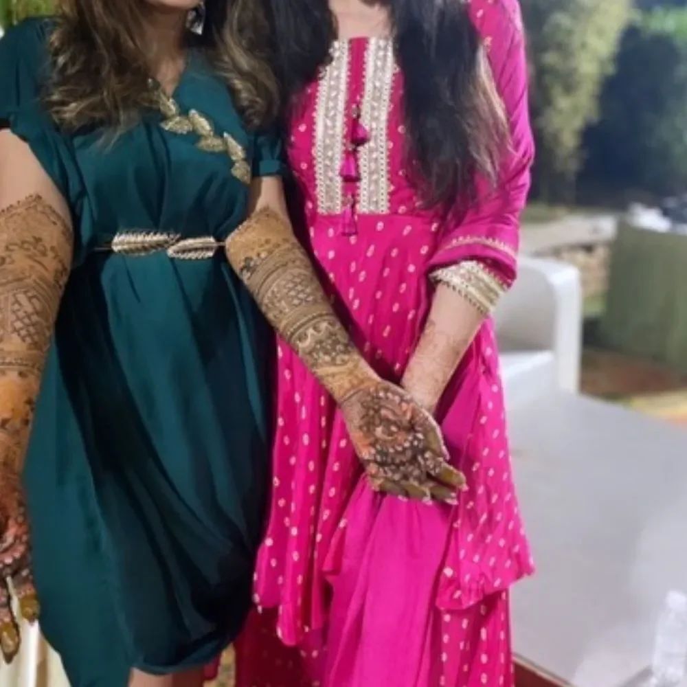 Pink Indian outfit